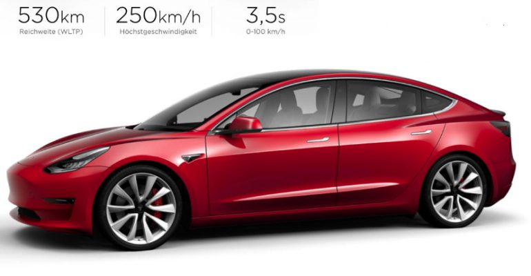 Tesla Model 3: Yeni elektrikli otomobil